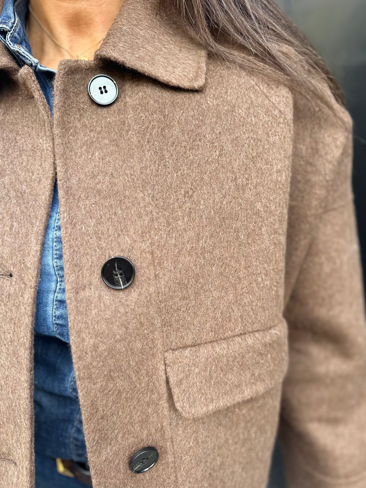 Alannah Jacket - Brown