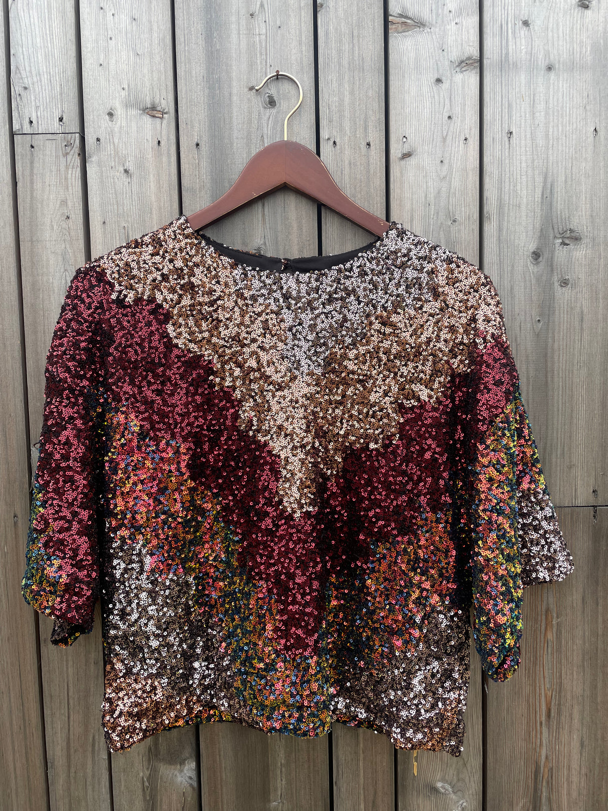 Pacey Sequin Top