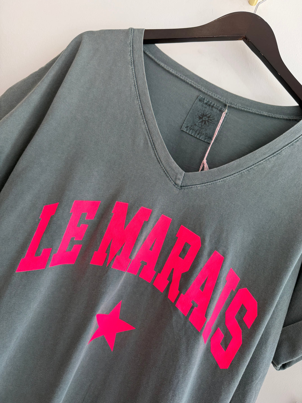 Le Marais Logo Tee - Khaki