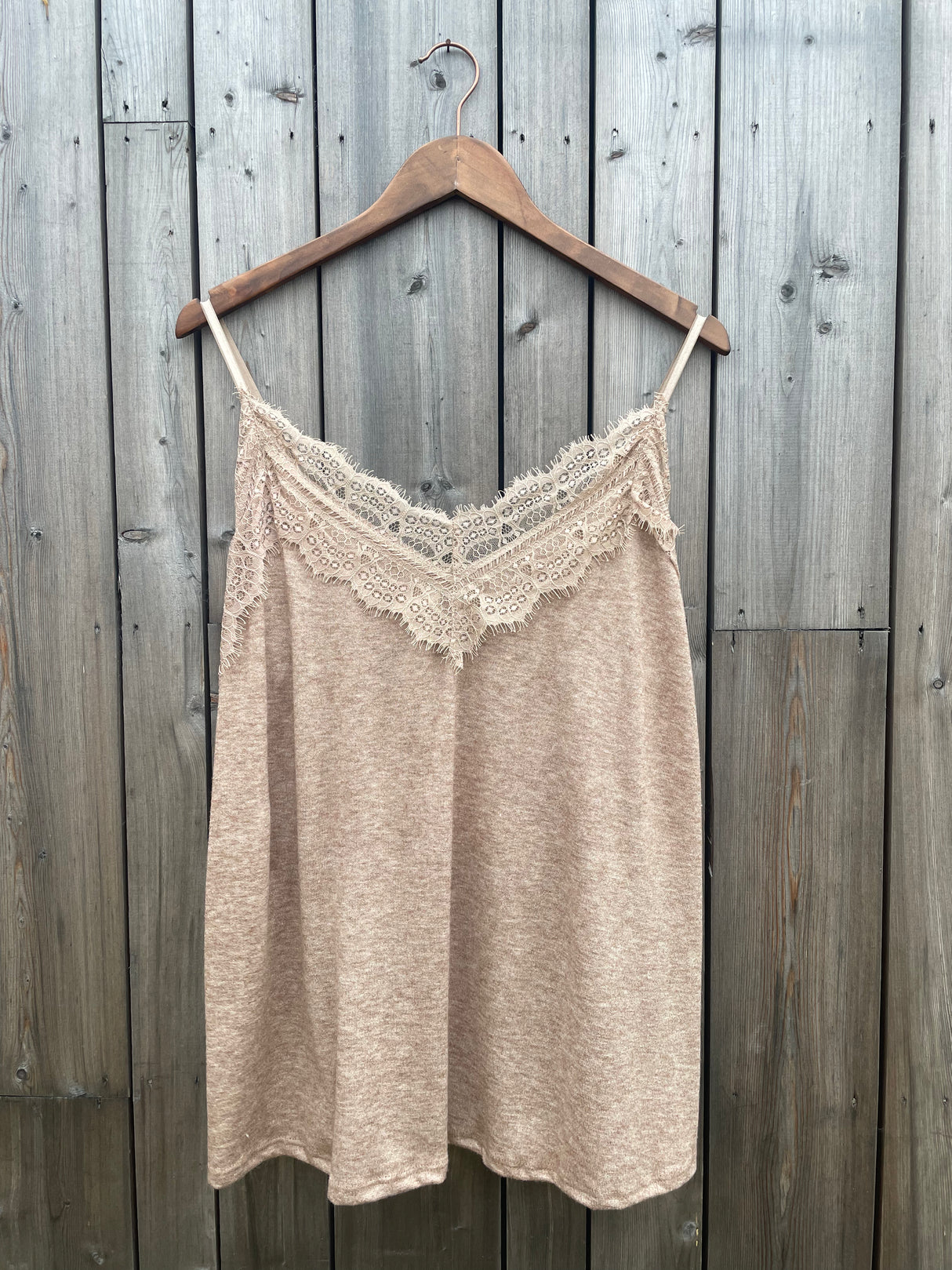Cali Curve Camisole - Taupe