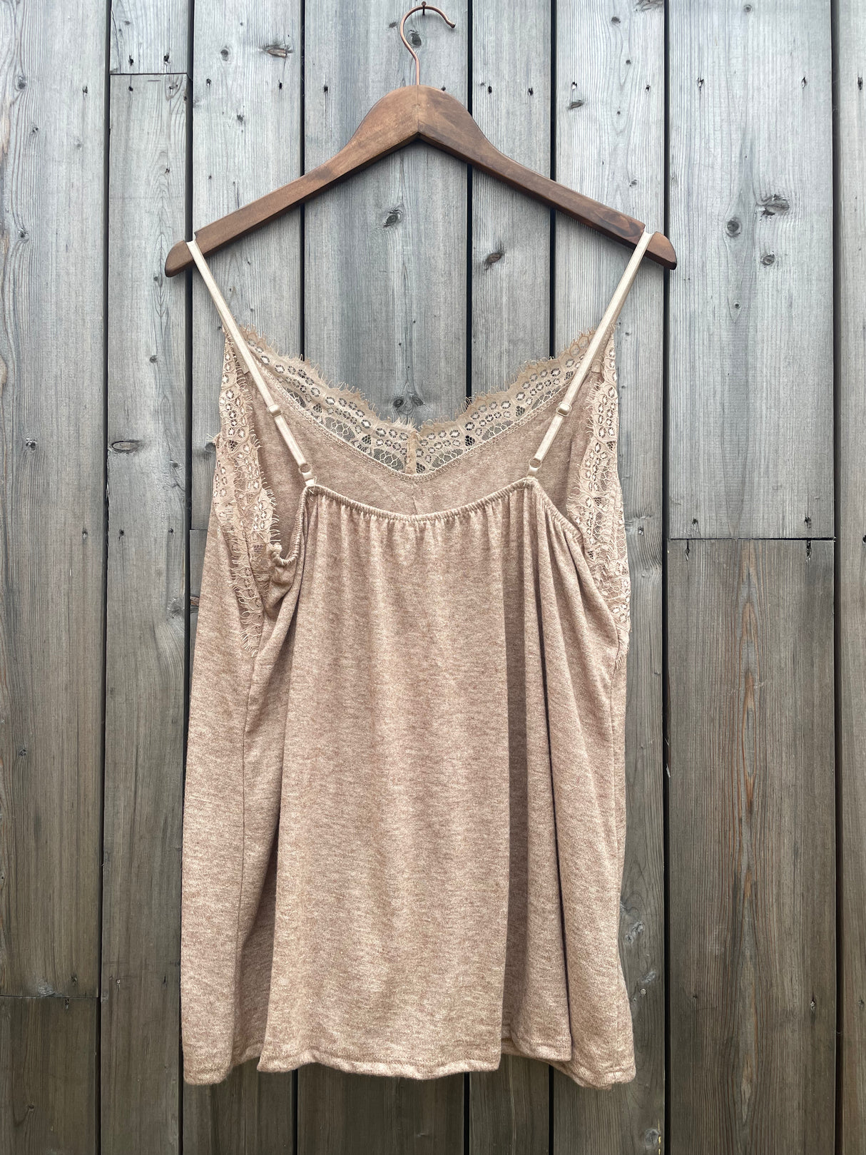Cali Curve Camisole - Taupe