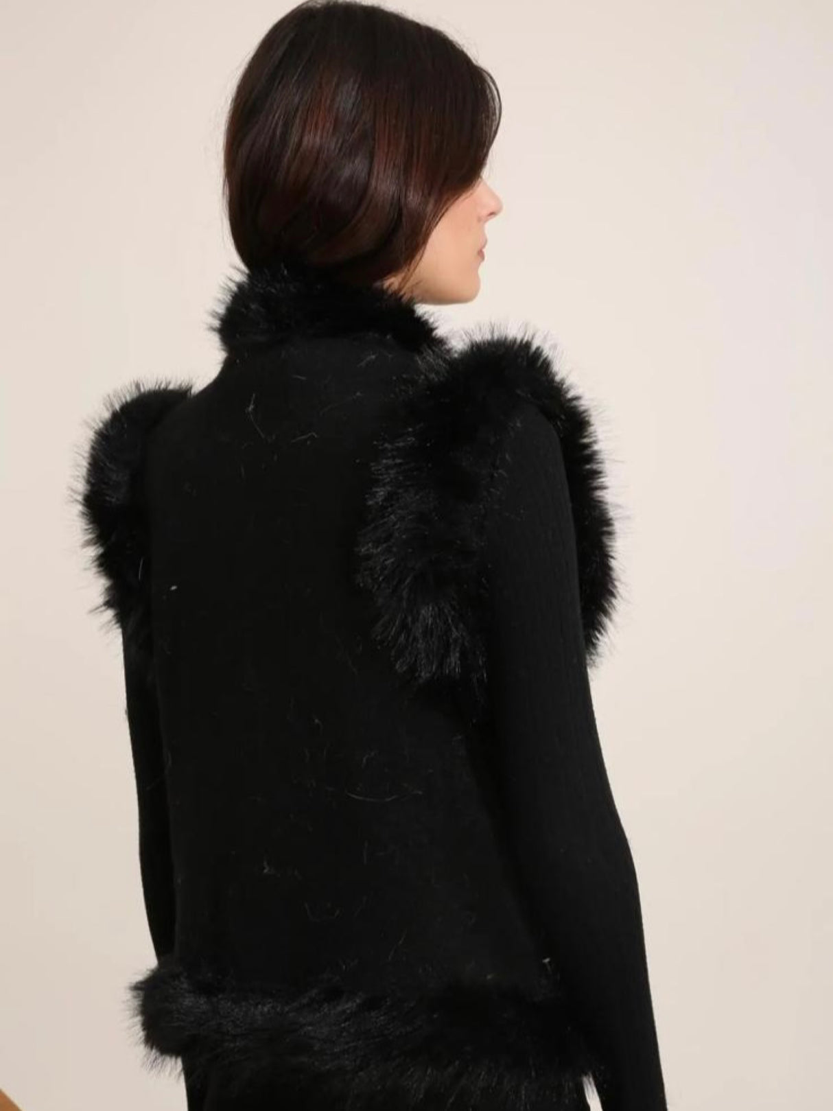 Colete Noah Tricotado - Preto