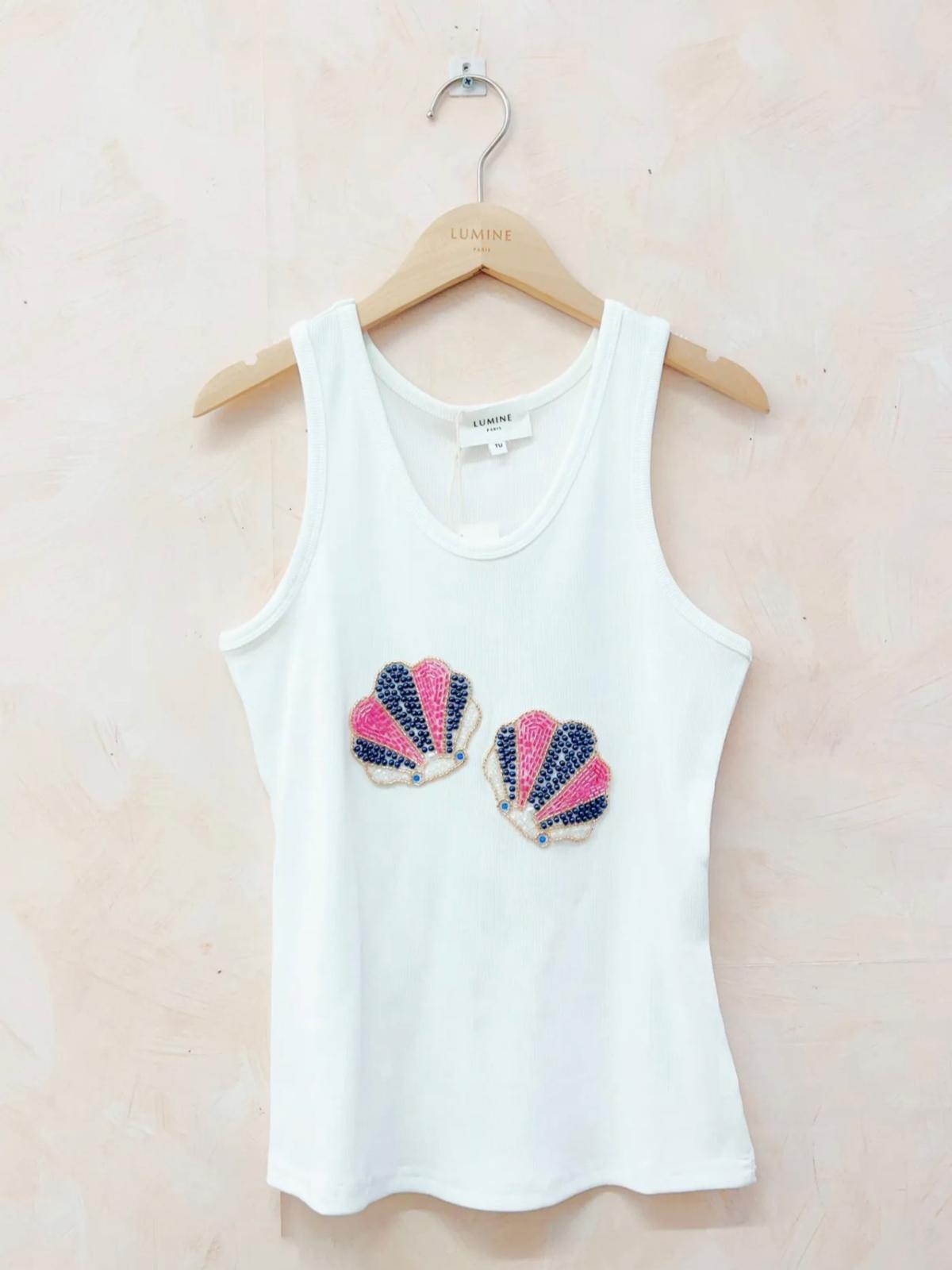 Embellished Tank - Shell