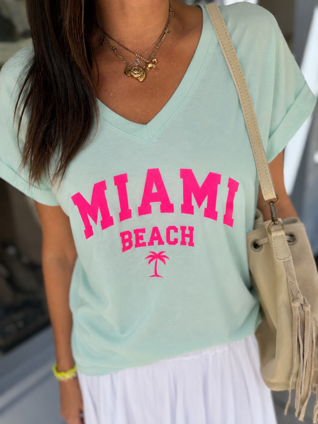 Miami Tee - Mint