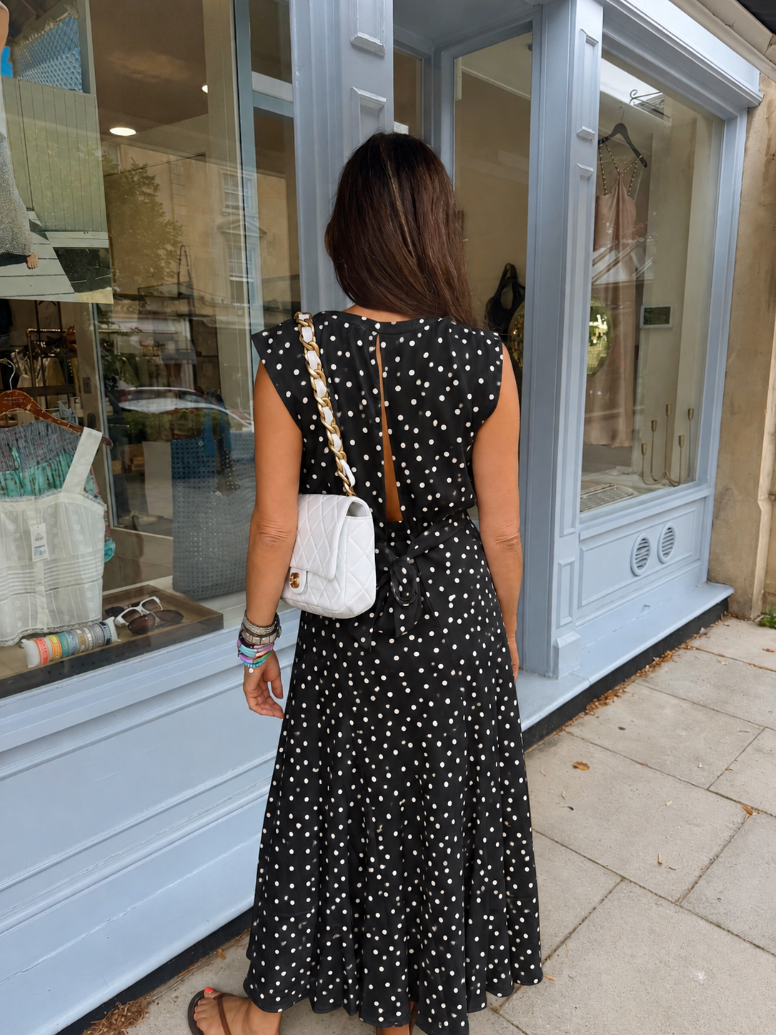 Lydia Polka Dot - Skirt Black