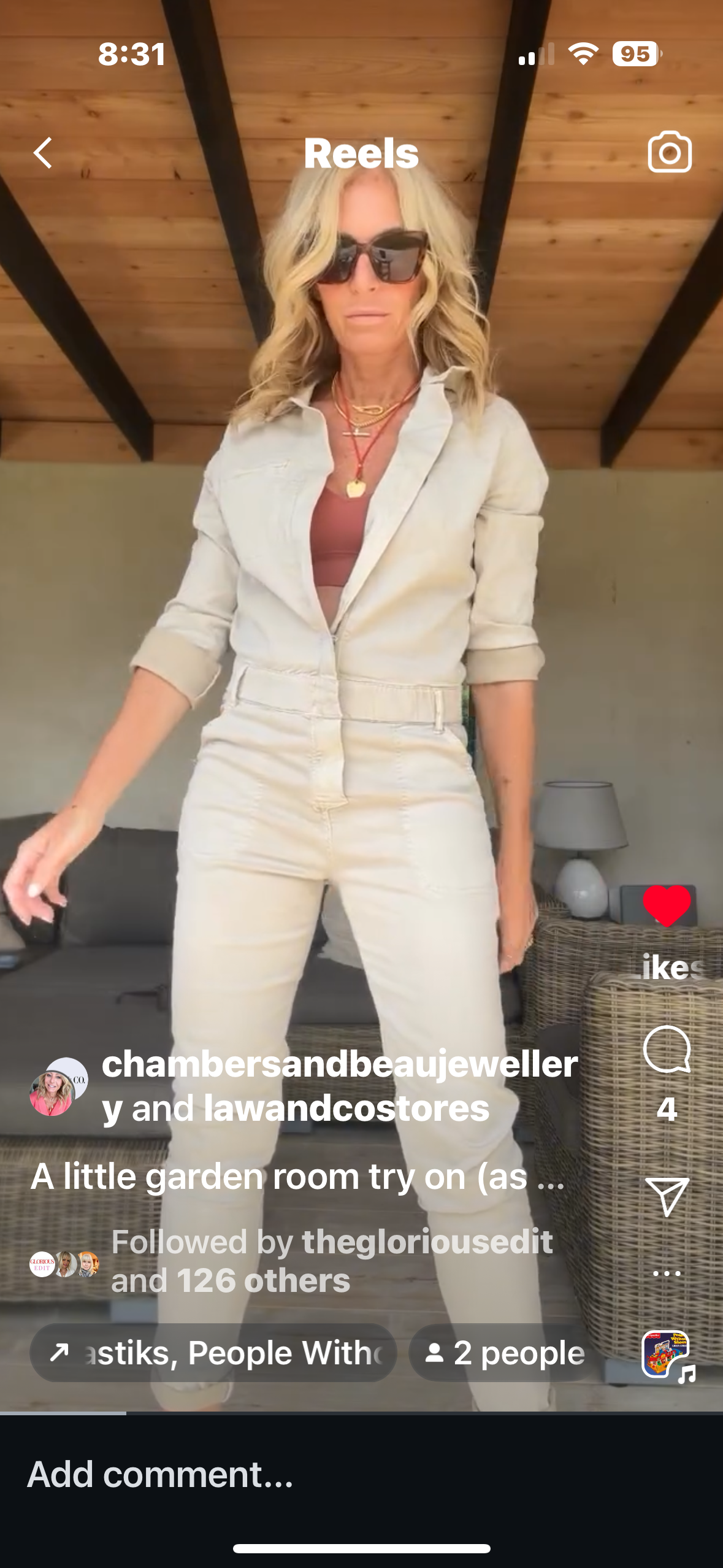 Jules Jumpsuit Latté