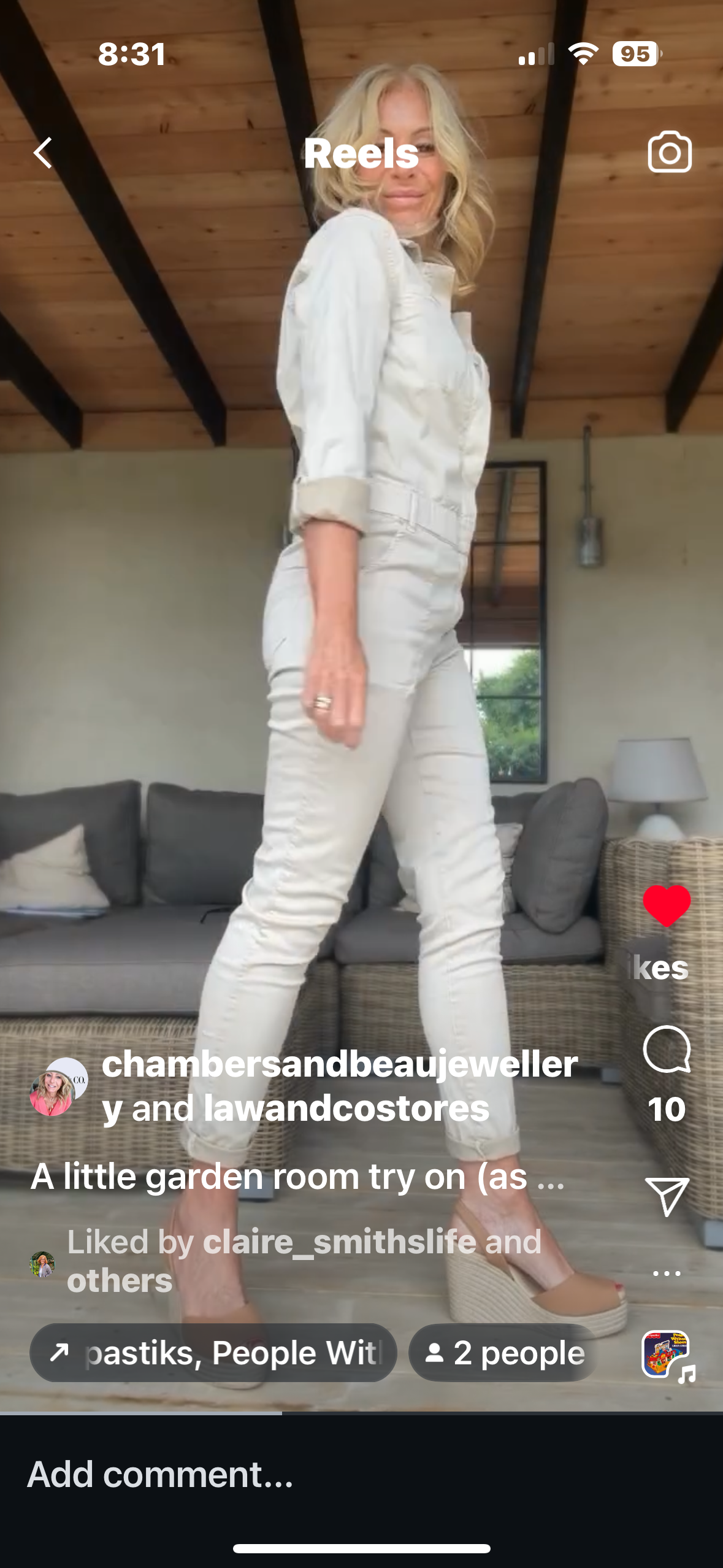 Jules Jumpsuit Latté