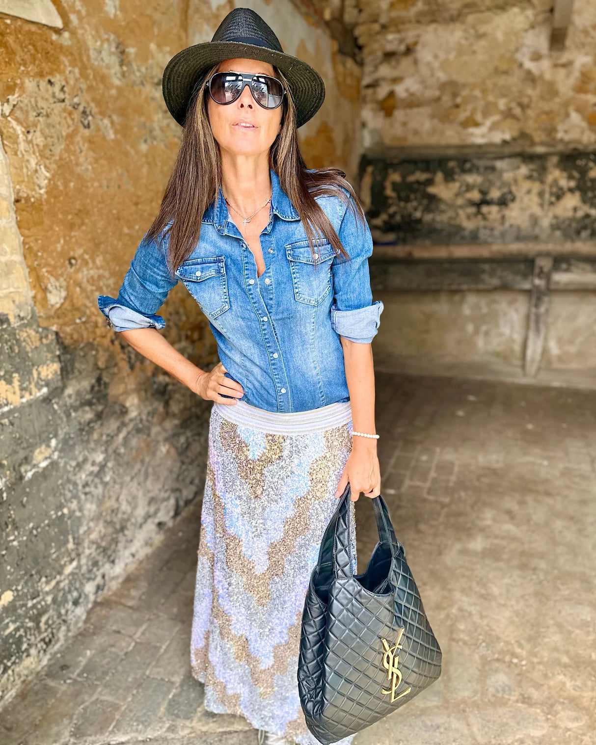 Daisy Denim Light Shirt