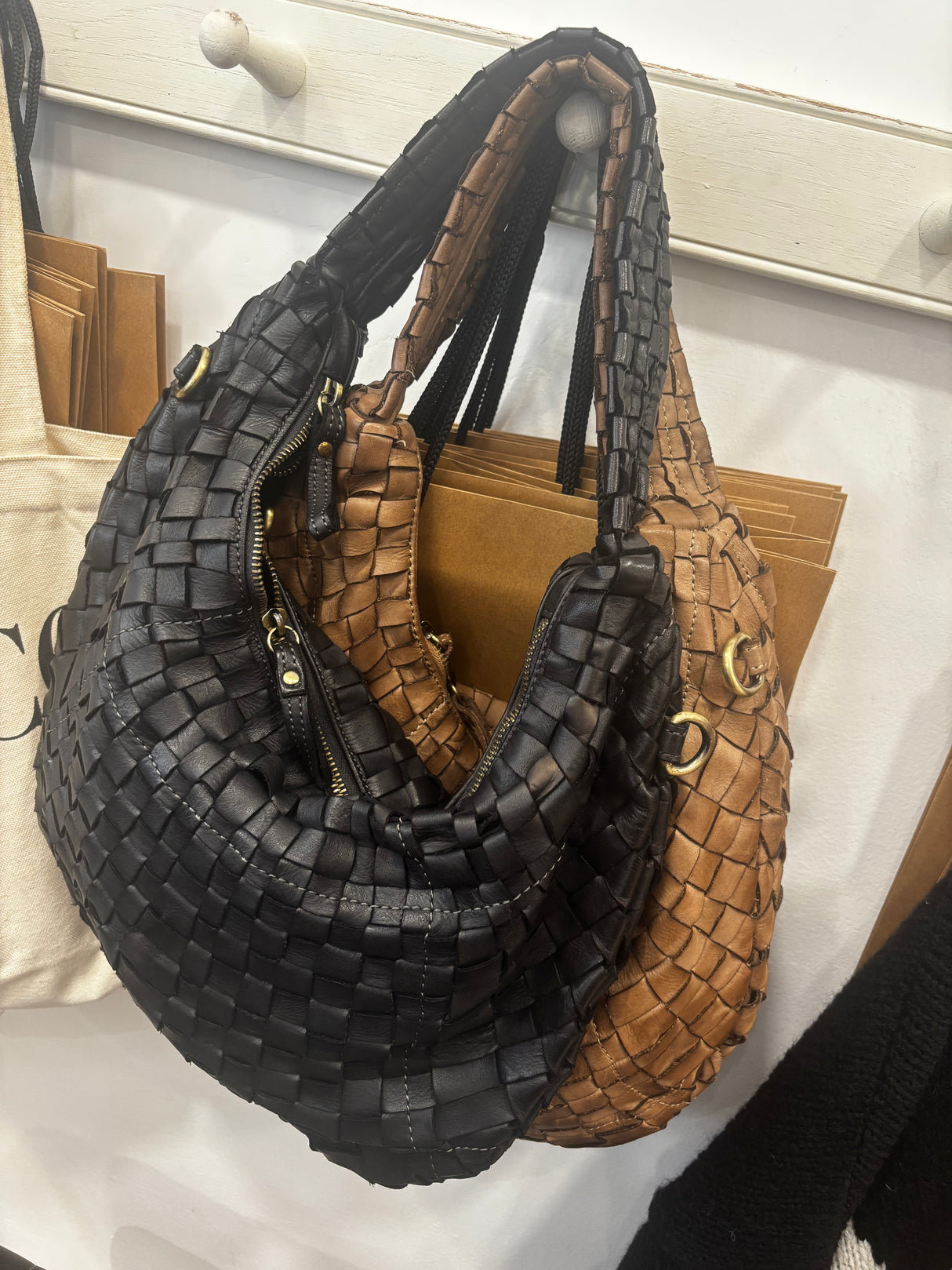 Winona Hobo Bag - Chocolate