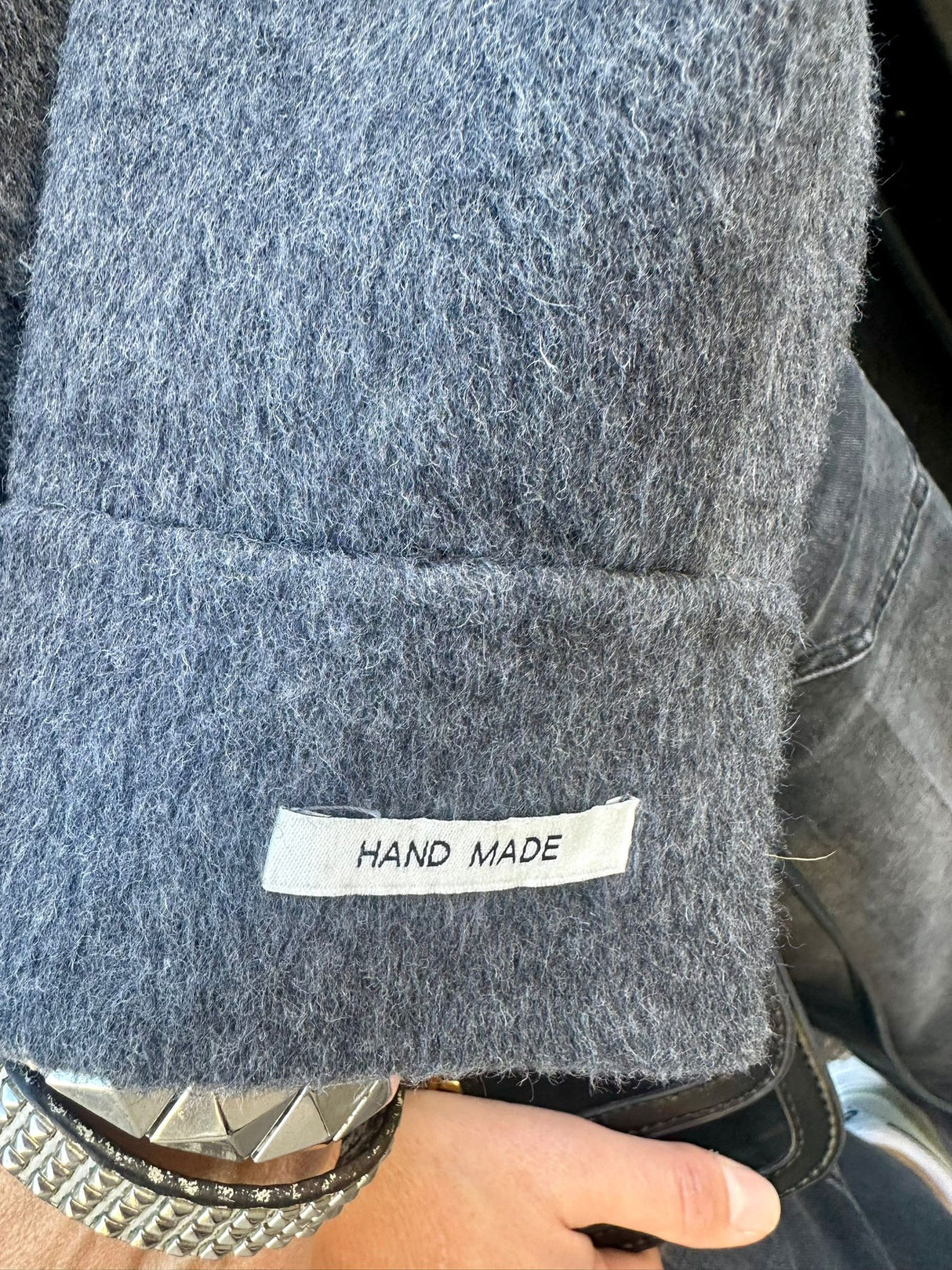 Reece Cropped Jacket - Grey