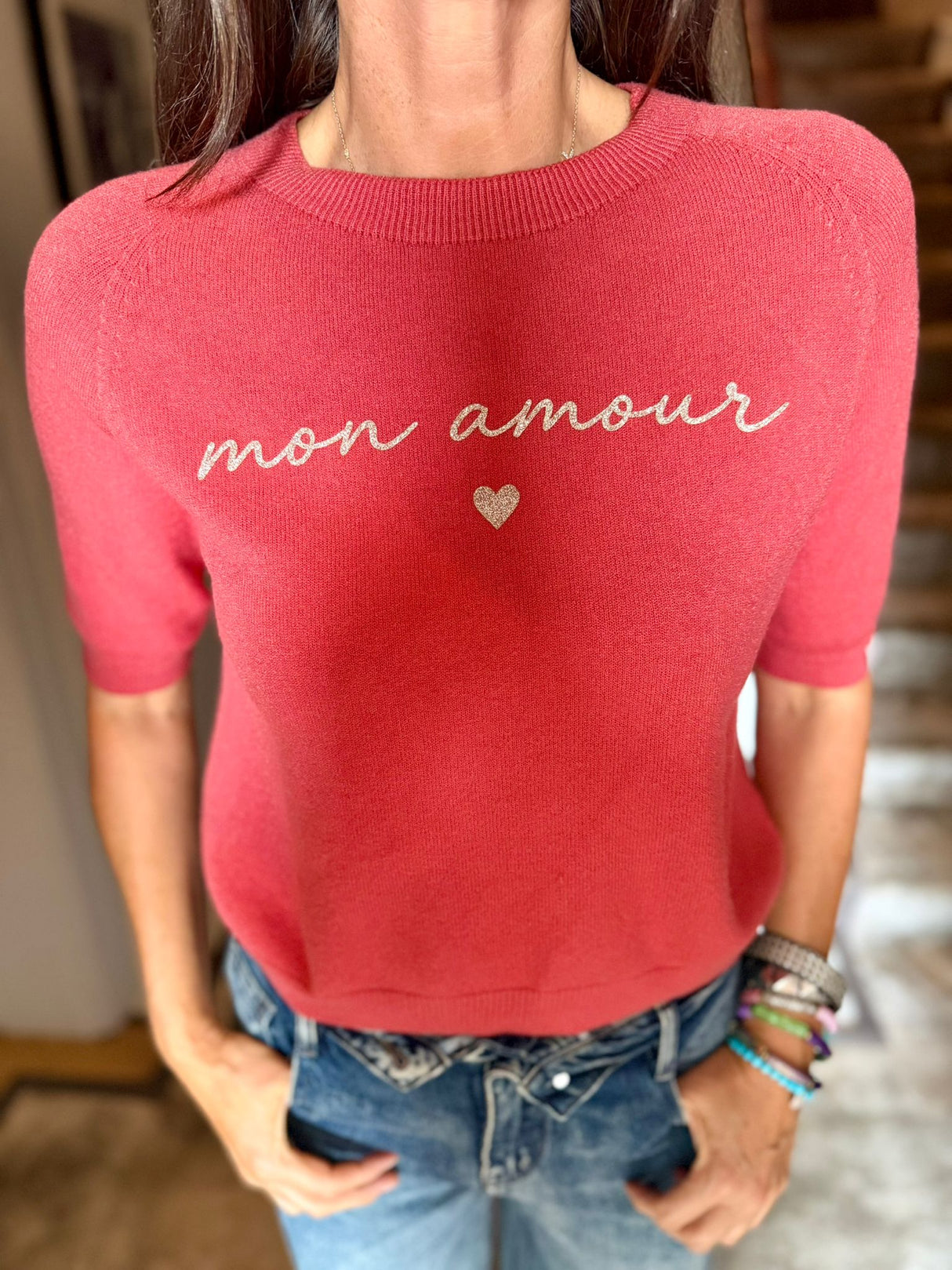 Mon Amour Knit - Rust