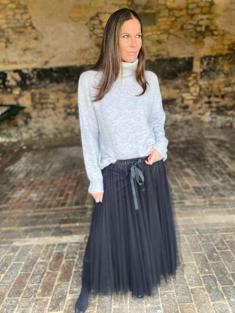 Tessa Tulle Skirt Black