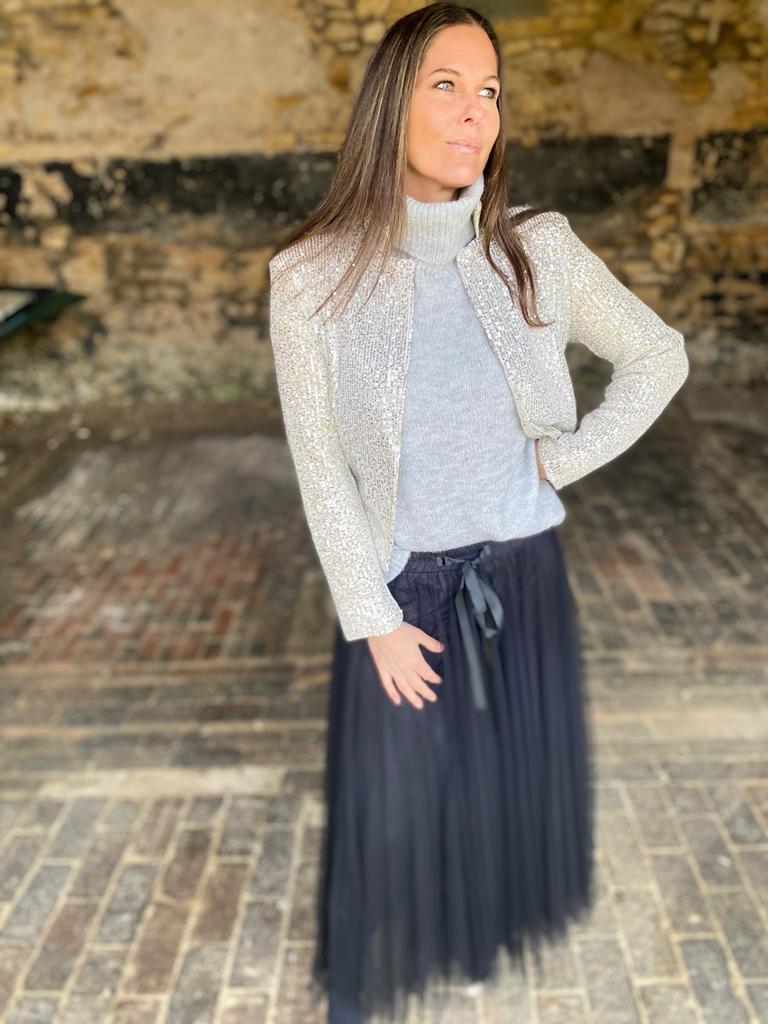 Tessa Tulle Skirt Black