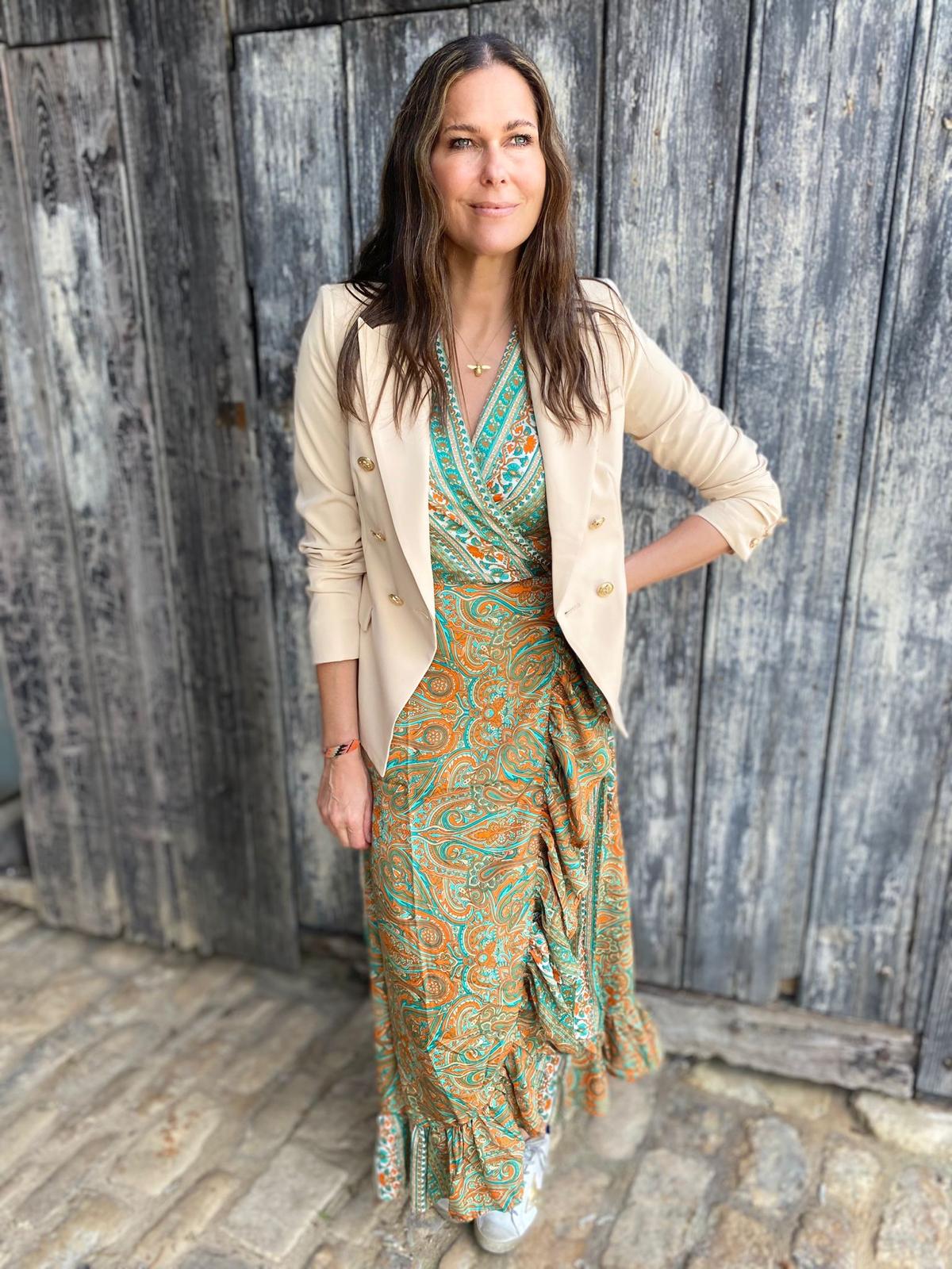 Blazer Eliza color caramelo