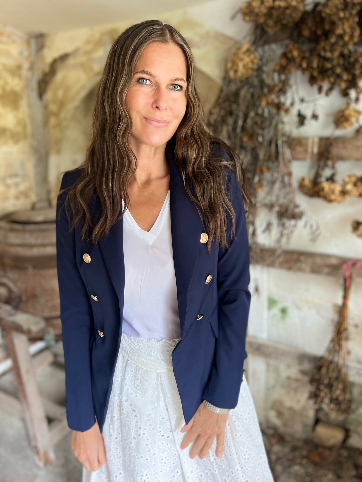 Blazer Eliza azul marino