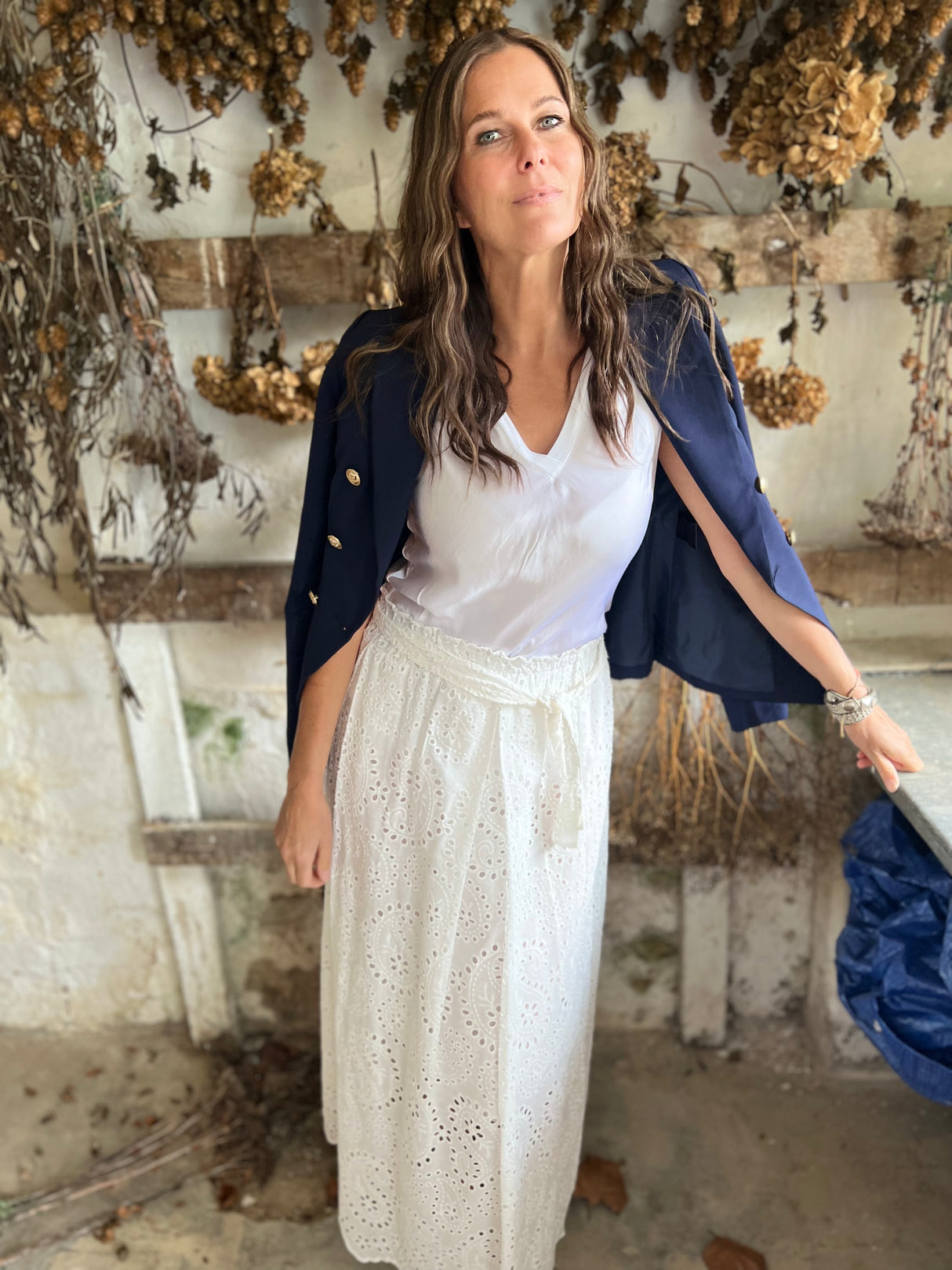 Blazer Eliza azul marino