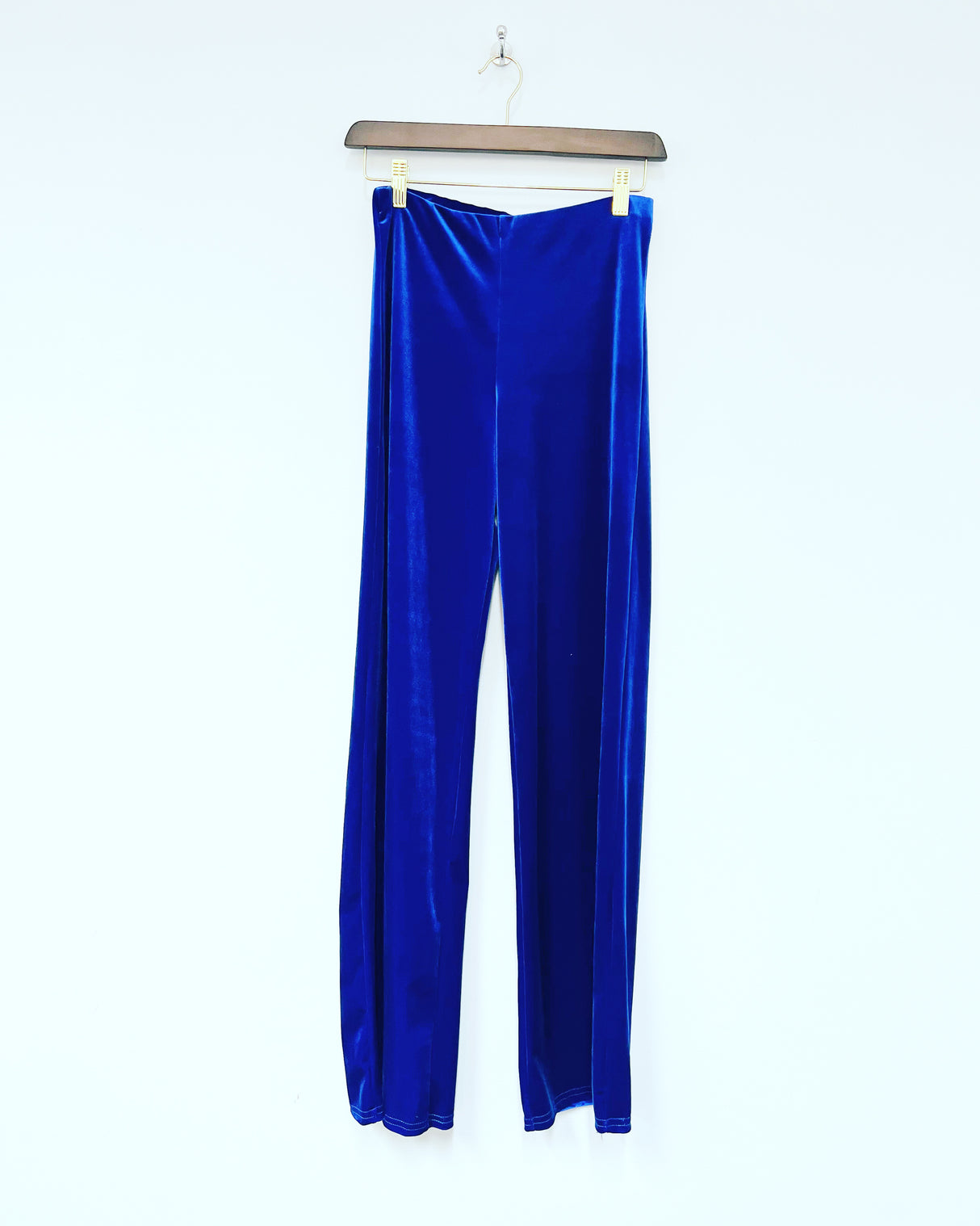 Pantalón de terciopelo Jessica azul real