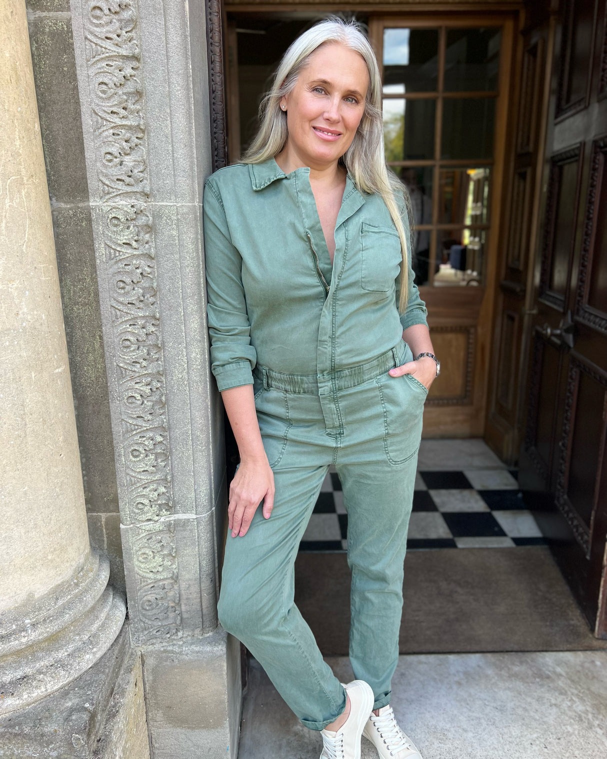 Jules Jumpsuit Khaki