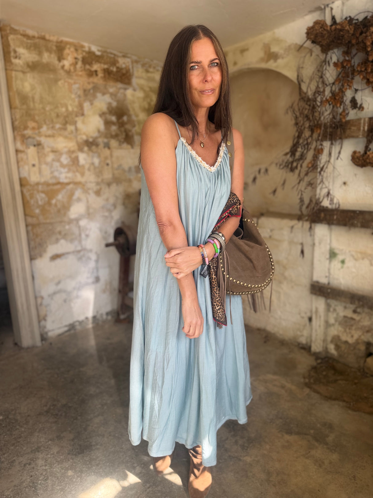 Virelle Dress - Sage