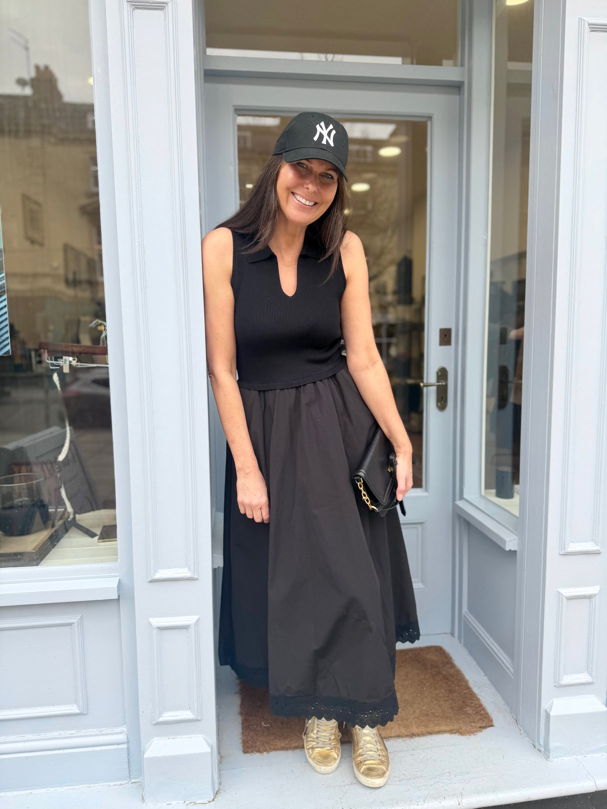 Ash Midi Dress - Black