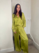 Aurora Two Piece Set - Lime