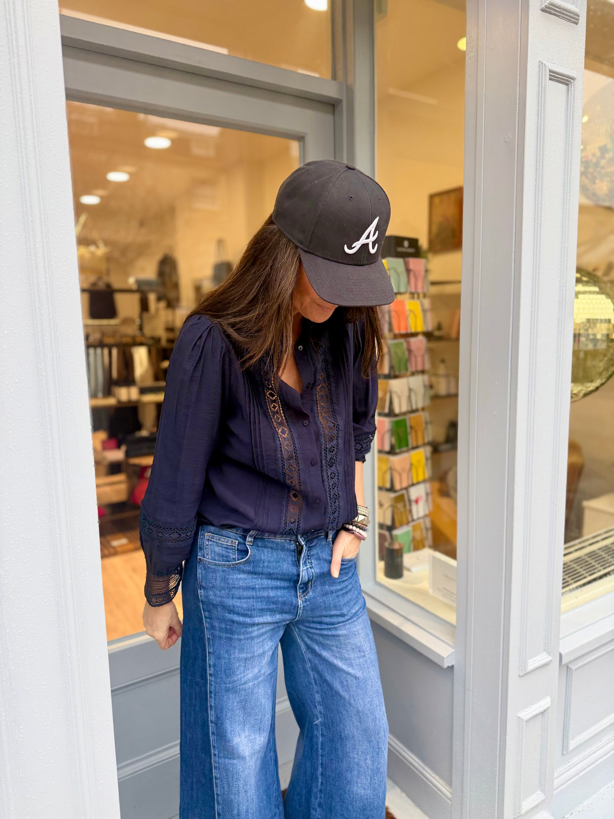 Atticus Shirt - Navy