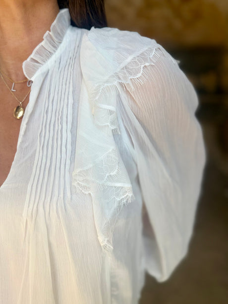 Bloom Blouse - White