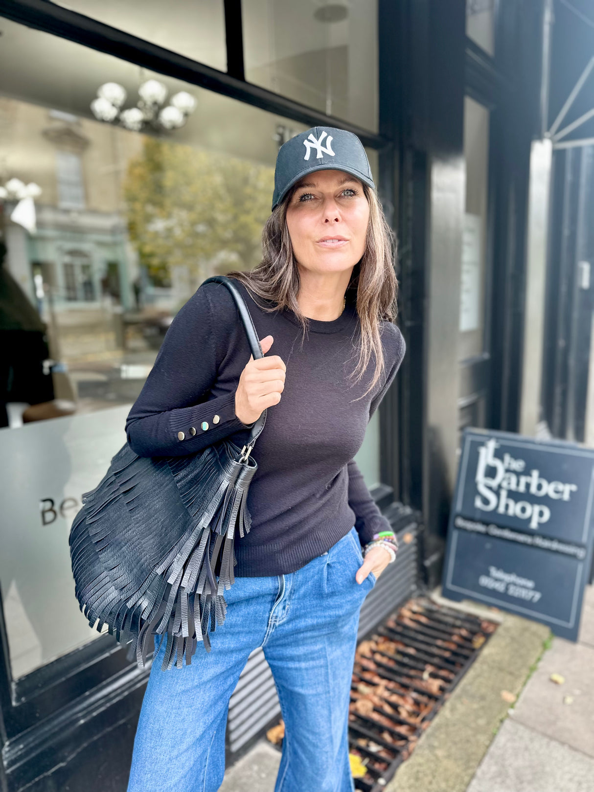 Space Light Weight Knit - Black