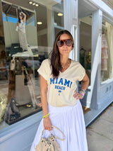 Miami Tee - White