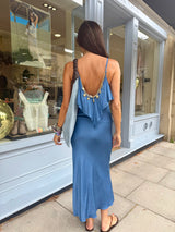 Charm Maxi Slip Dress - Ink