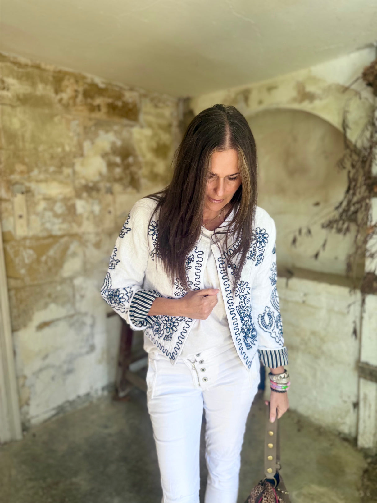 Iris Embroidered Jacket