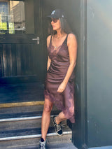 Anya Lace Dress - Cherry