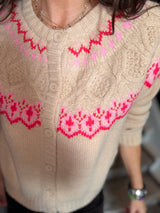 Sloane Cardigan - Biscuit