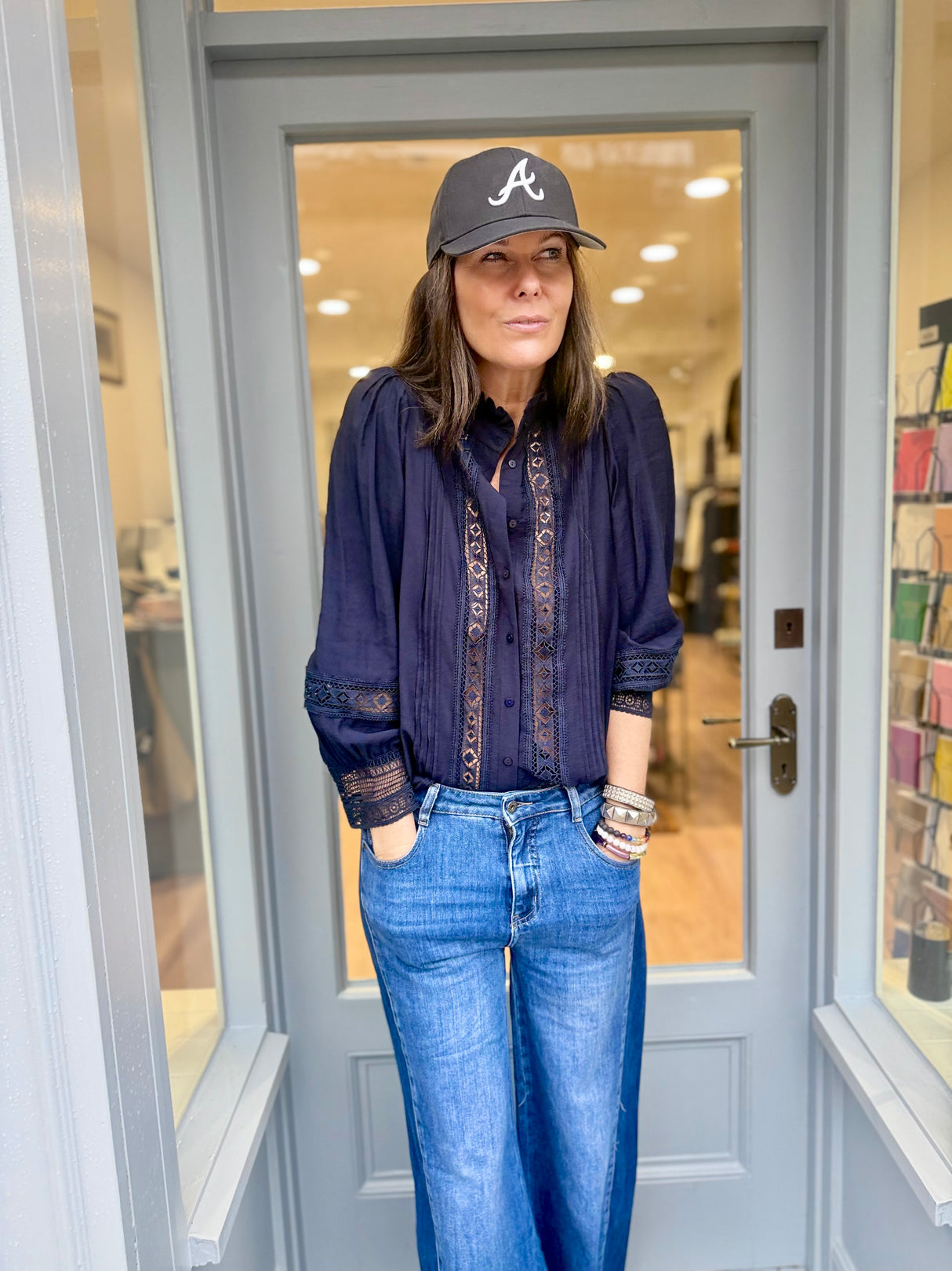 Atticus Shirt - Navy