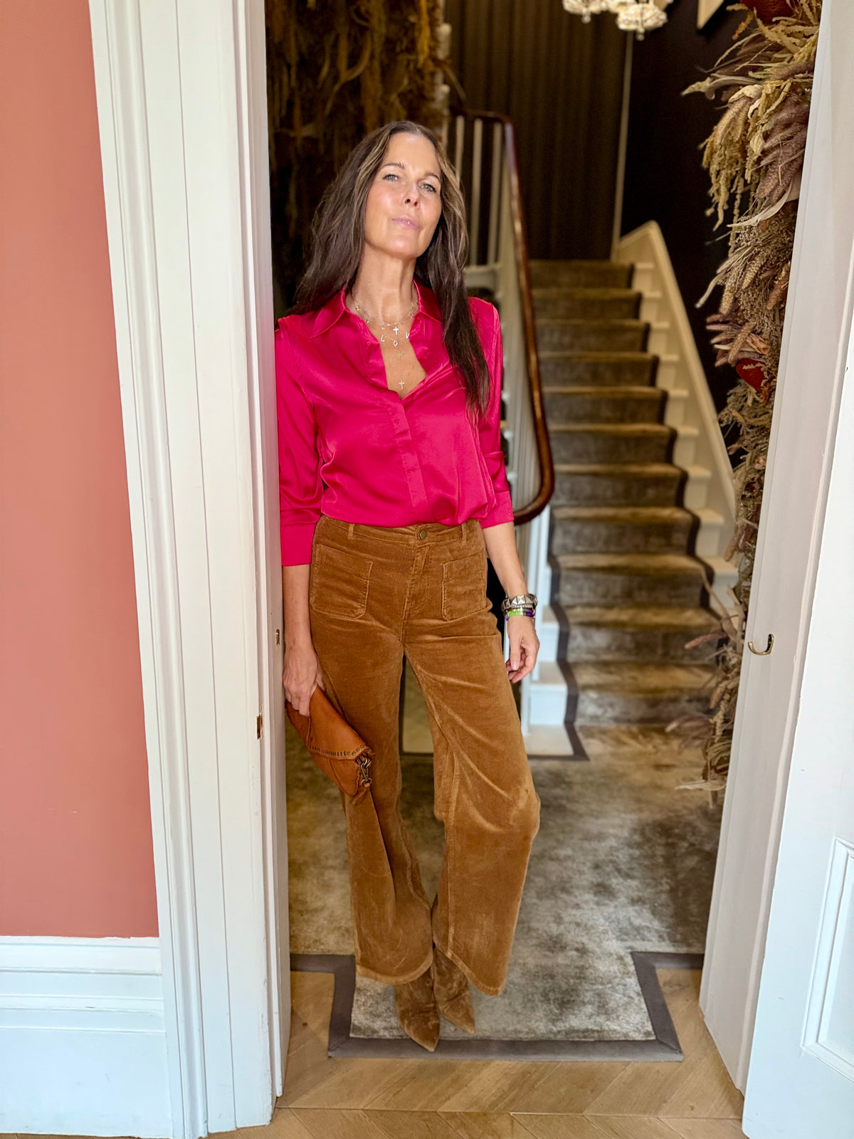 June Cord Trousers - Camel