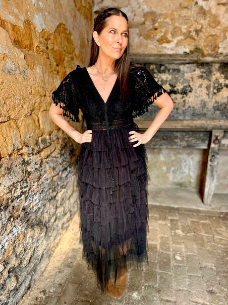 Parker Maxi Dress - Black