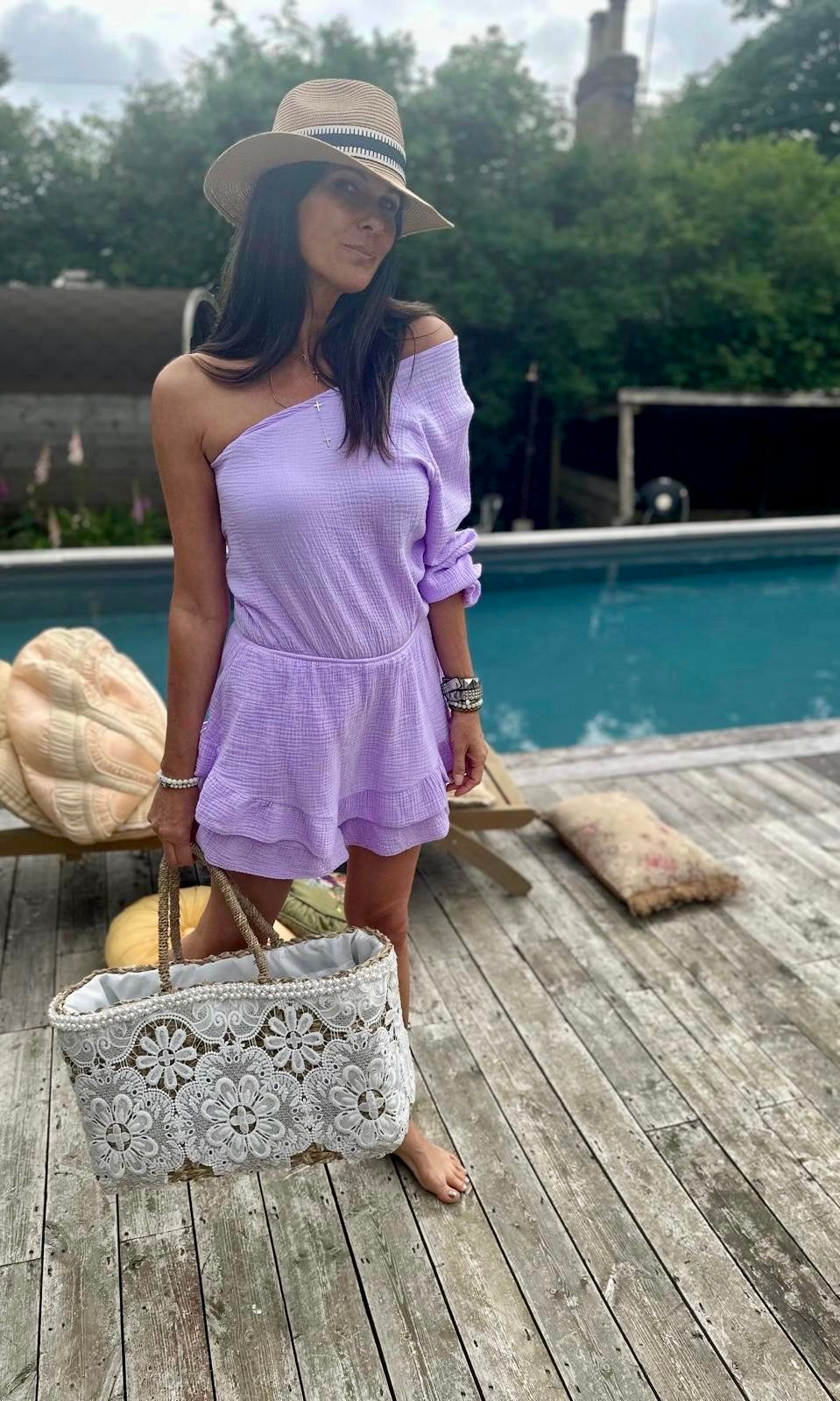 Fun Romper Lilac