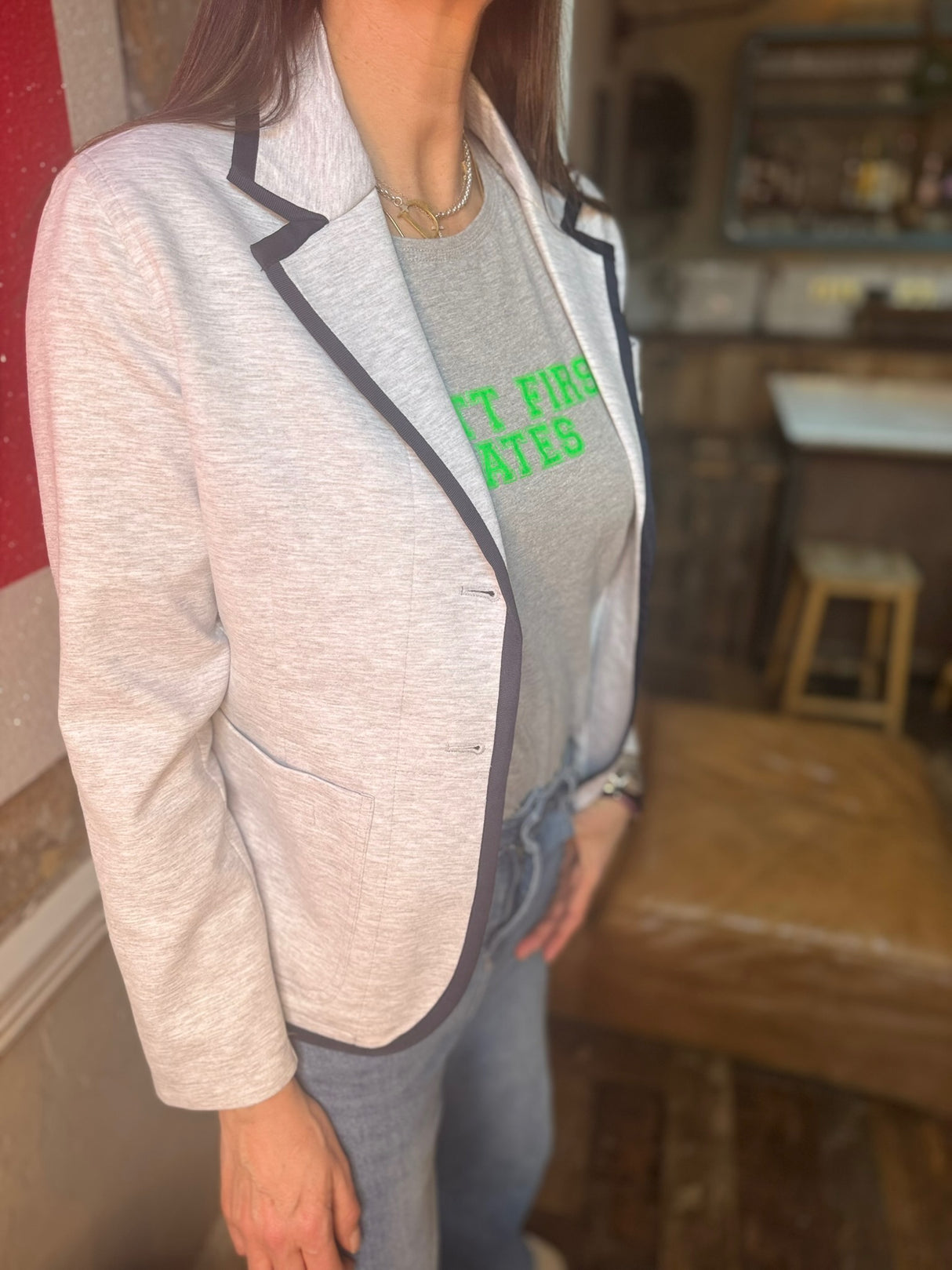 Chaqueta universitaria