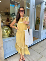 Wisteria Maxi - Mustard