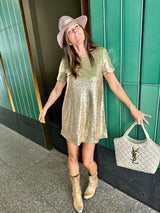 Vestido de lentejuelas Taken