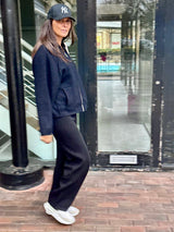 Oriane Knitted Pant - Black