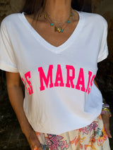 Le Marais Logo Tee - White
