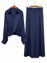 Aurora Two Piece Set - Navy