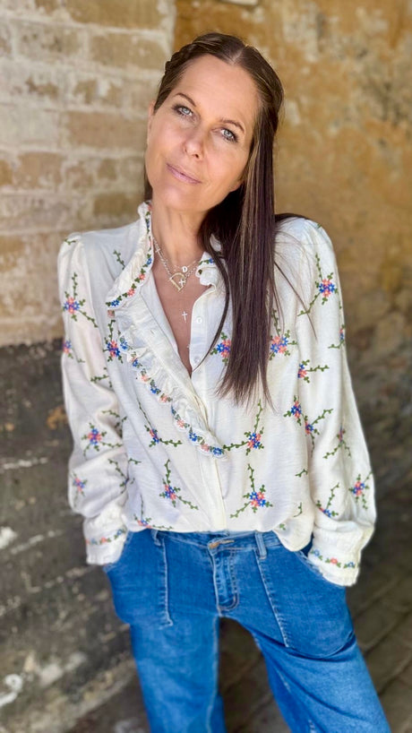 Addison Embroidered Shirt