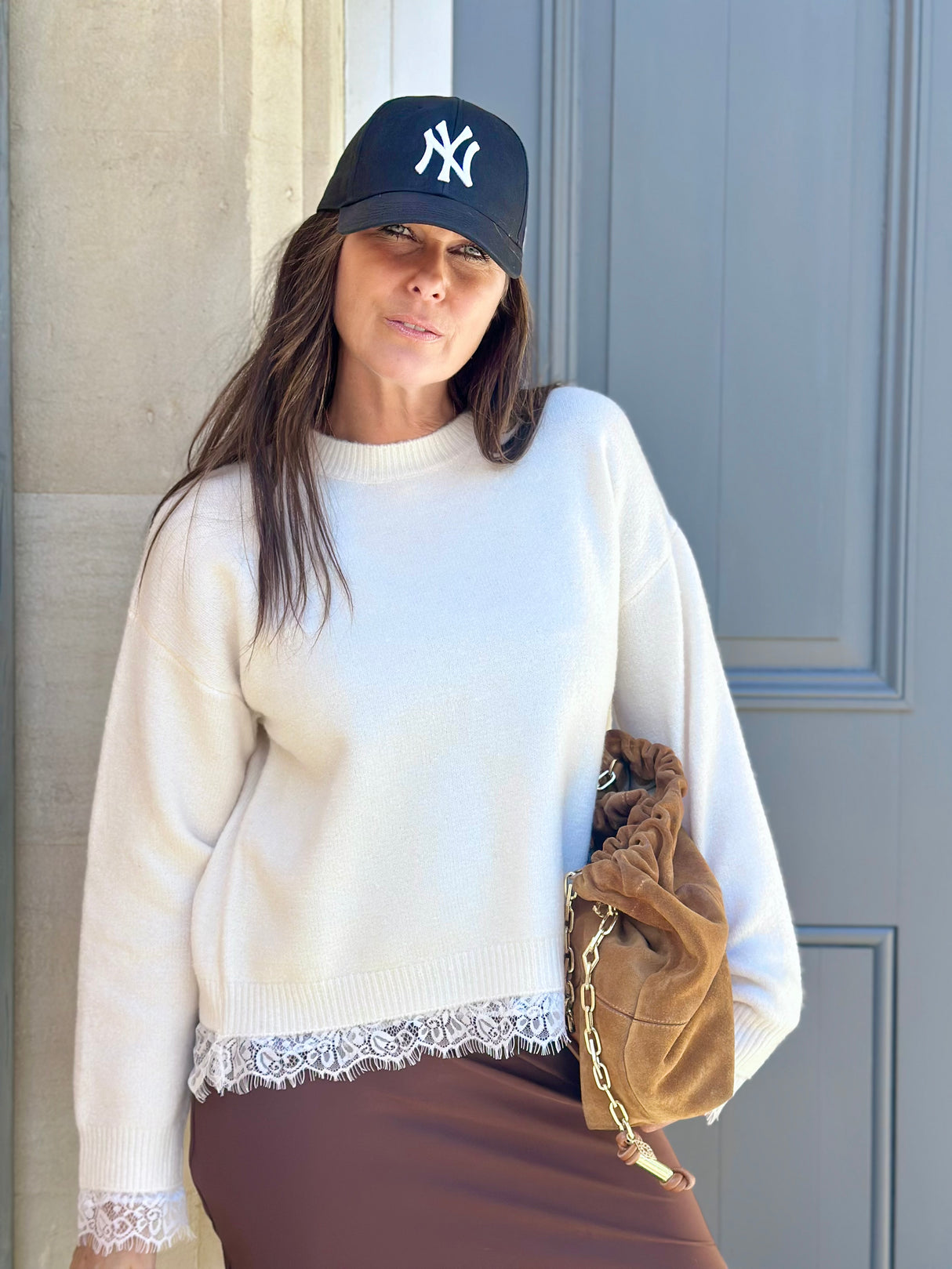 Stefanie Knit with Lace