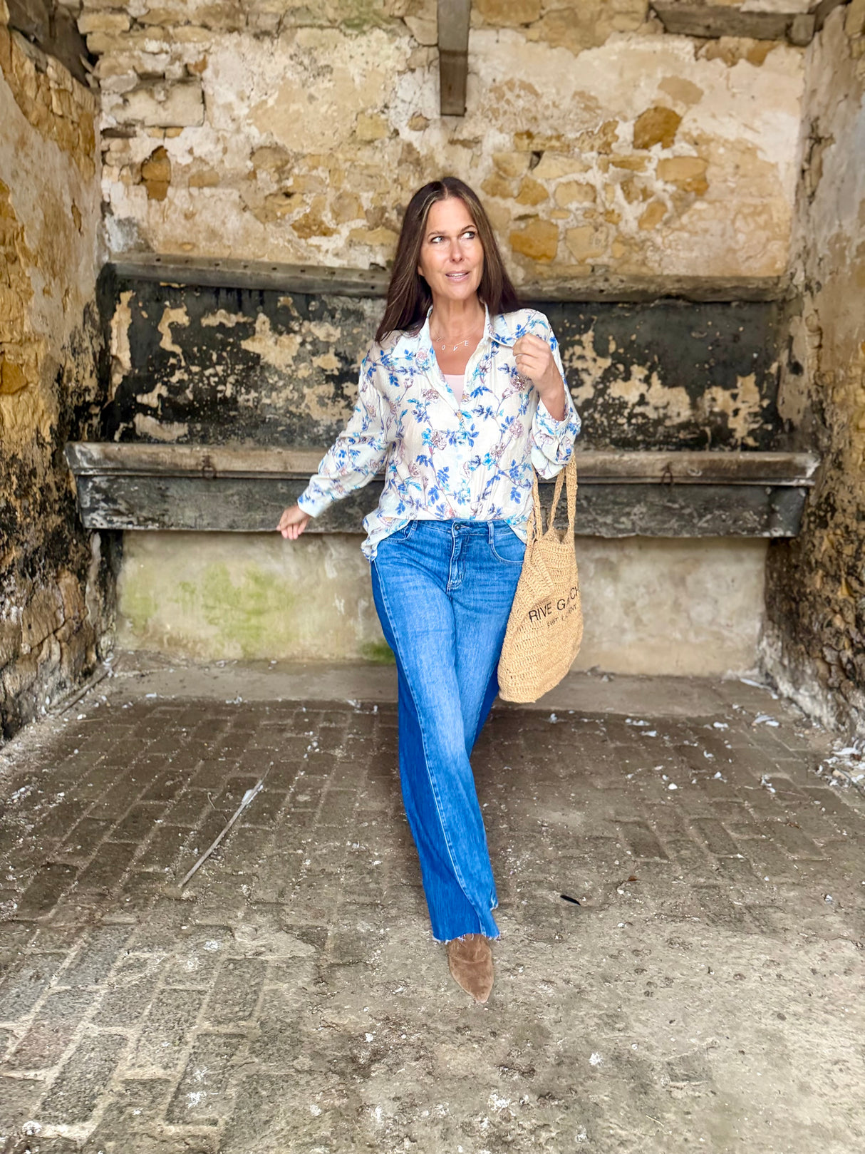 Roseanne Two Tone Jean