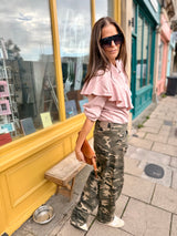 Westbourne Ruffle Shirt - Blush
