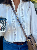 Bella Shirt - Ivory