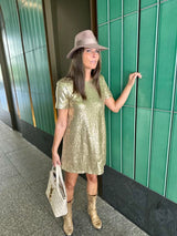 Vestido de lentejuelas Taken
