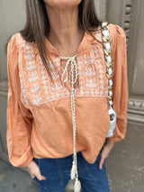 Stevie Top Naranja